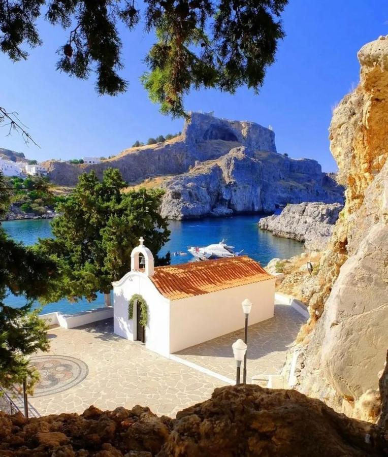 Fedra Apartments Lindos Buitenkant foto