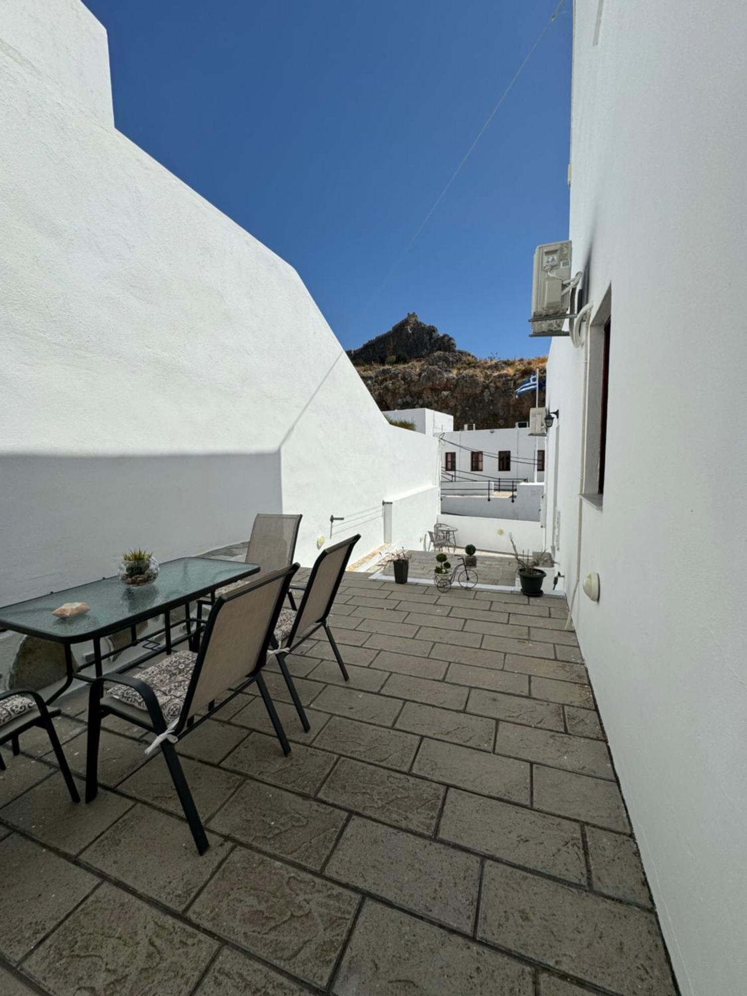 Fedra Apartments Lindos Buitenkant foto