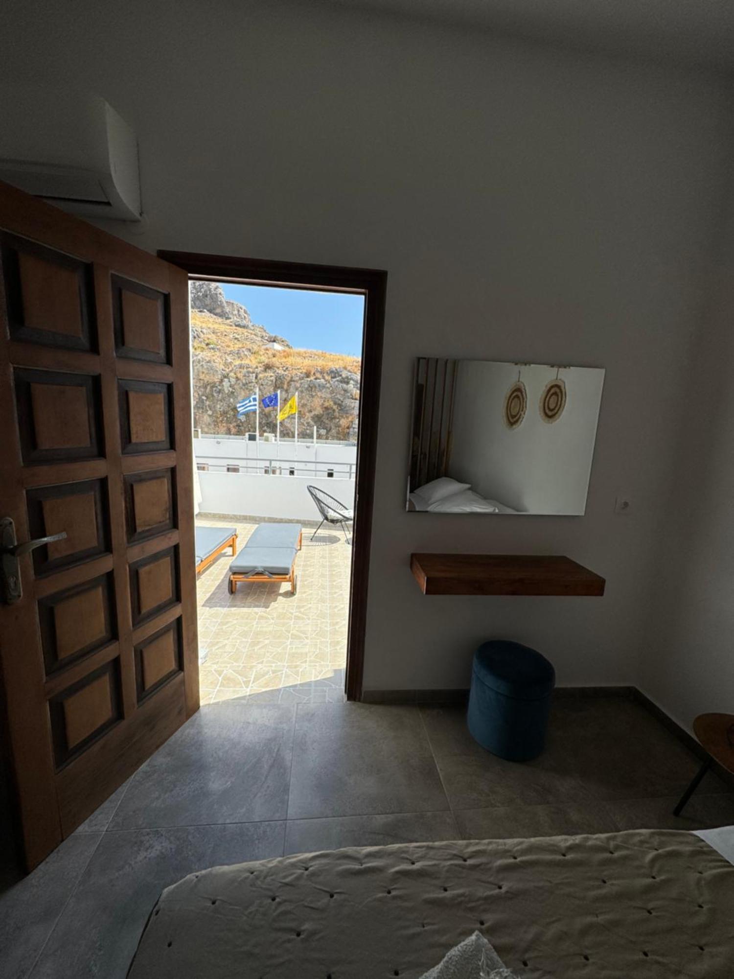 Fedra Apartments Lindos Buitenkant foto