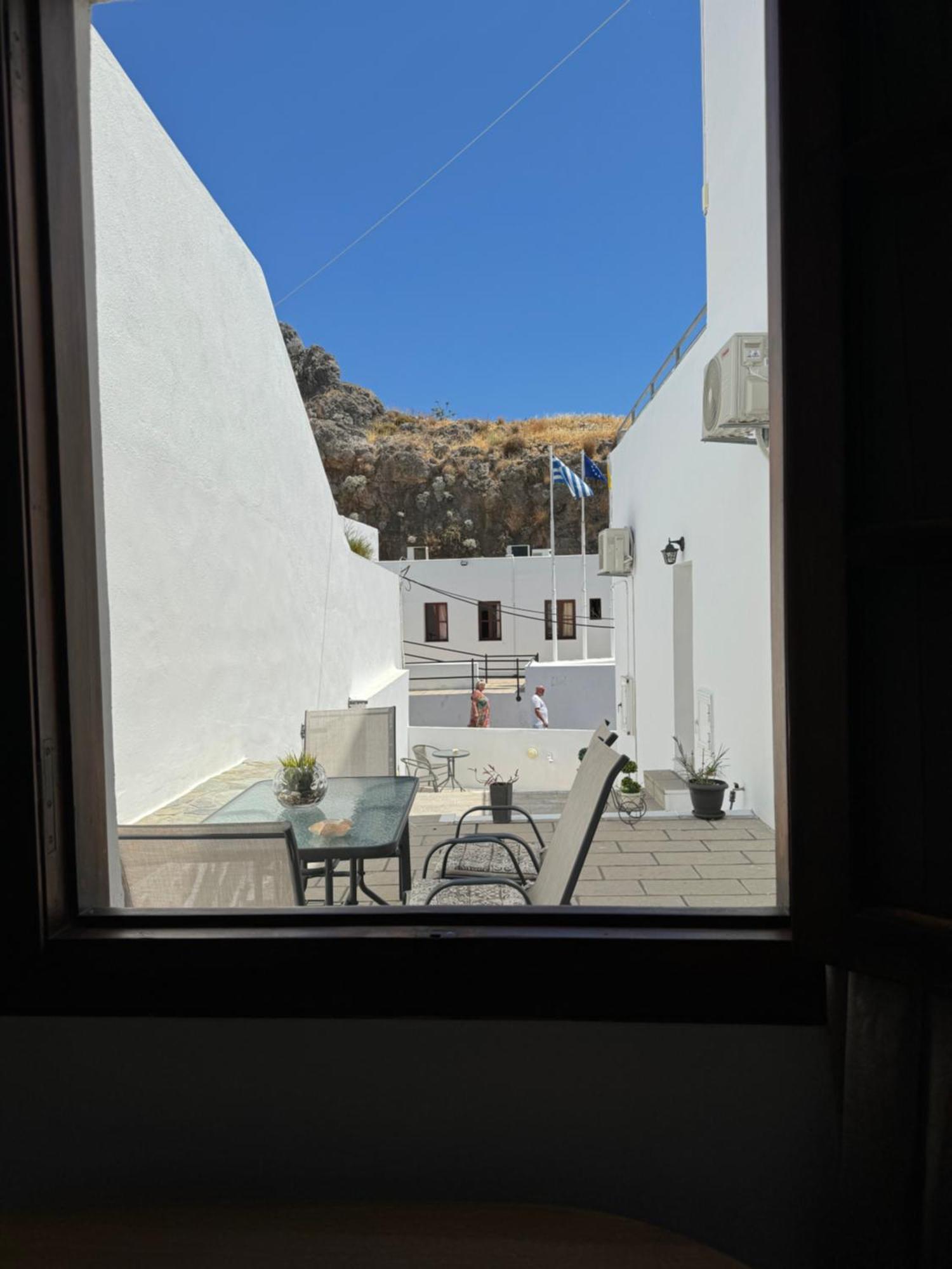 Fedra Apartments Lindos Buitenkant foto