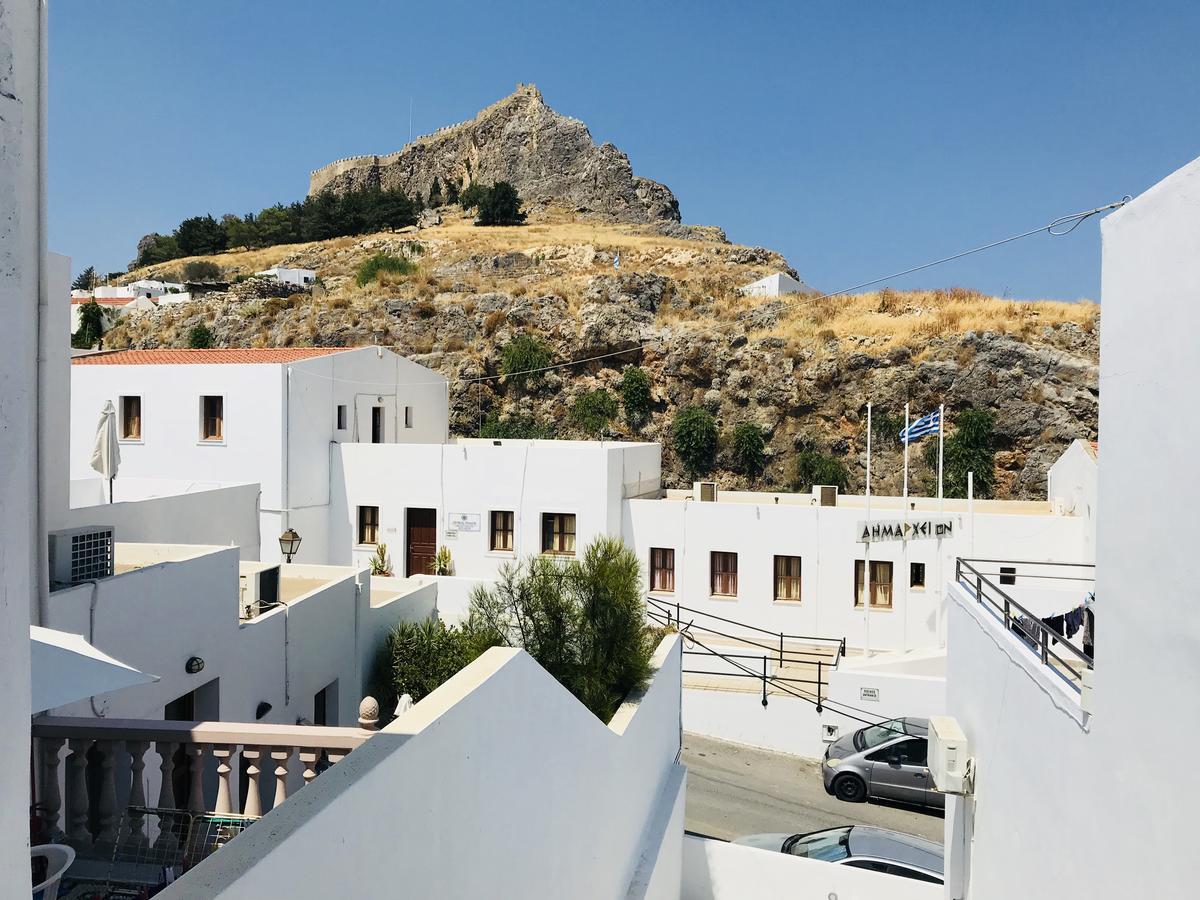Fedra Apartments Lindos Buitenkant foto